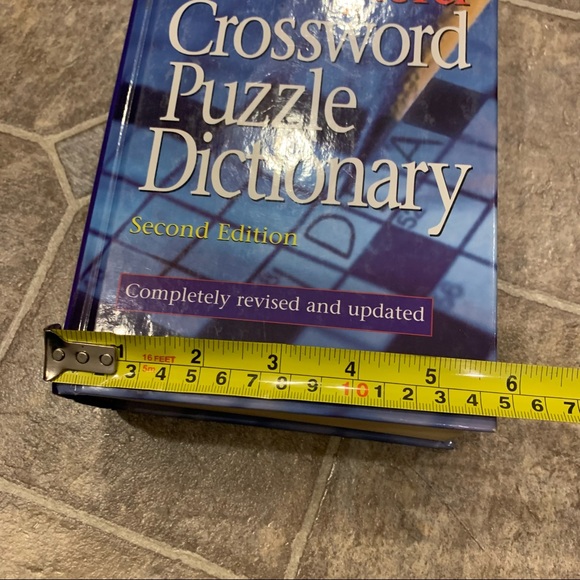 Webster’s New Explorer Crossword Puzzle Dictionary Second Edition Hardback Book - Picture 8 of 11